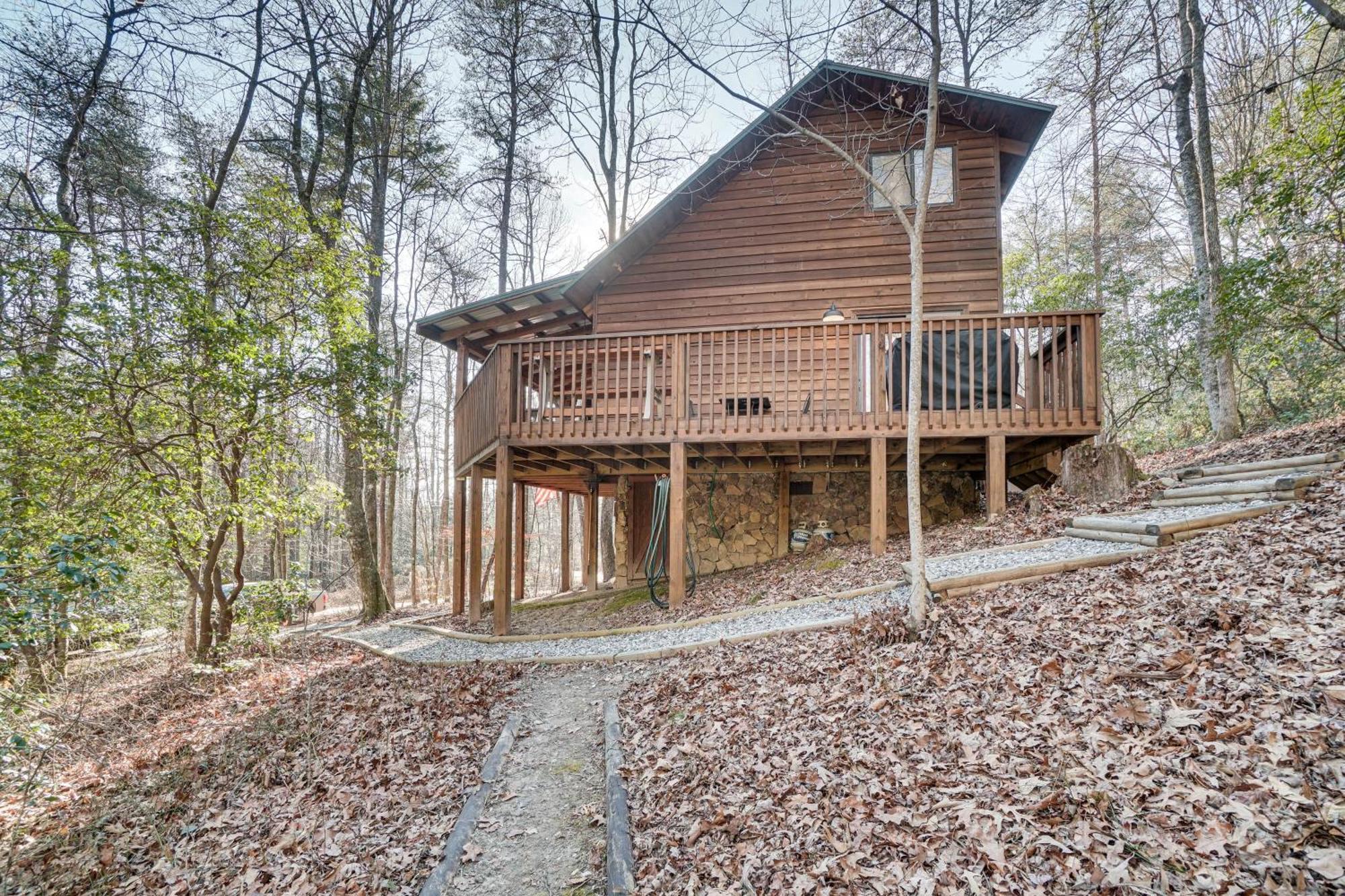 Sautee Nacoochee Mtn Paradise With Spacious Deck! Zewnętrze zdjęcie